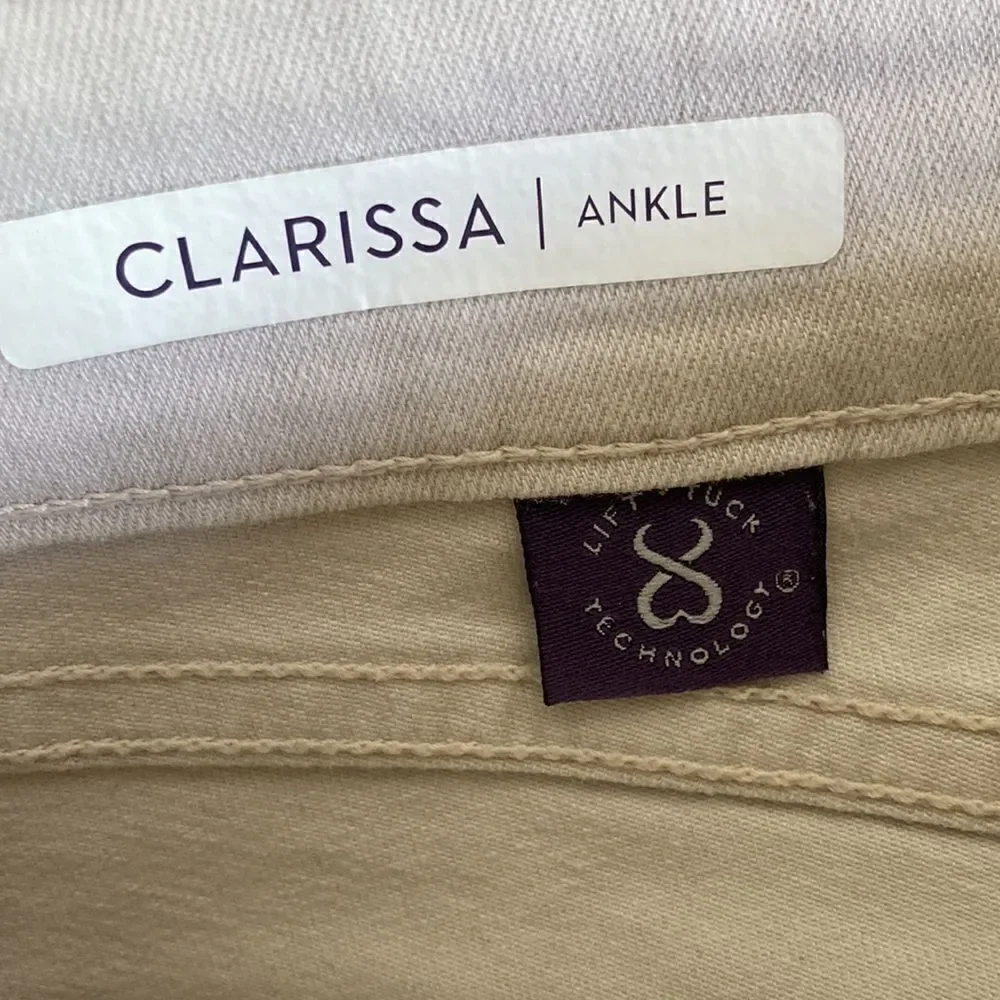 EUC NYDJ Clarissa Ankle Jeans Size 00P